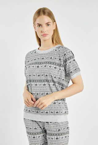 Koszulka od piżamy z bawełną