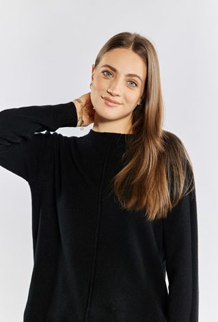 Wiskozowy sweter damski