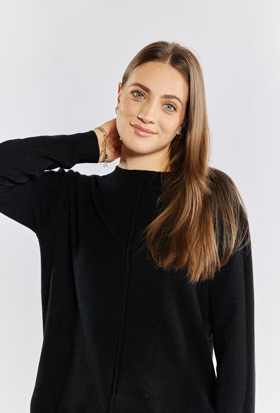 Wiskozowy sweter damski