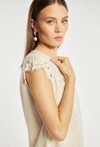 Bluzka damska z koronką