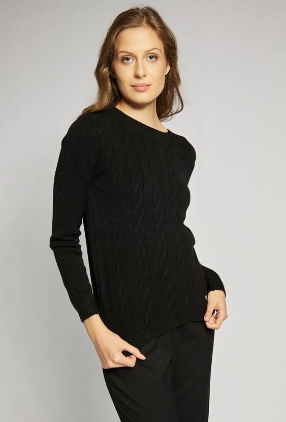Sweter damski z wiskozą