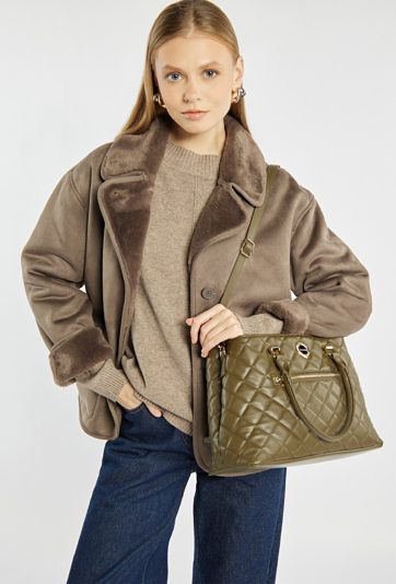 Pikowana torba damska