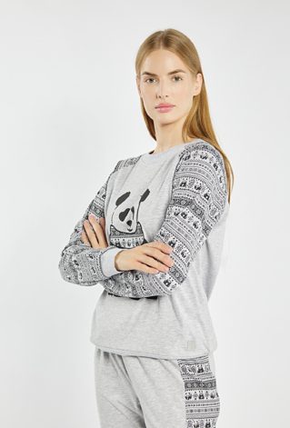 Koszulka od piżamy z wzorem