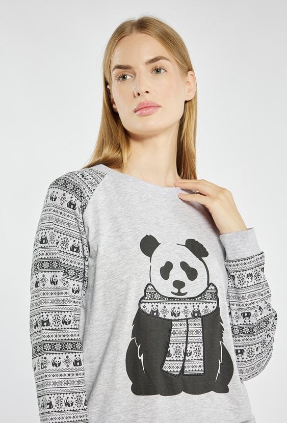 Koszulka od piżamy z wzorem