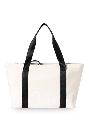 Nylonowa shopperka z logo Nobo