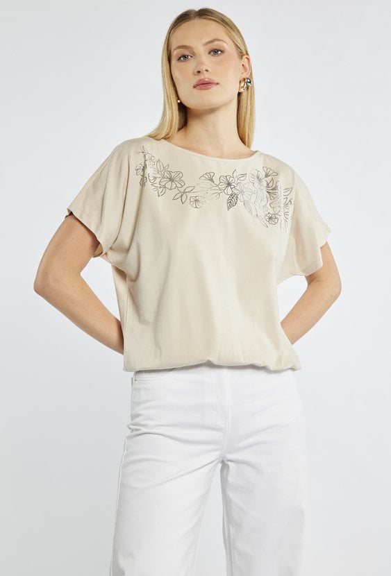 Casualowy T-shirt damski