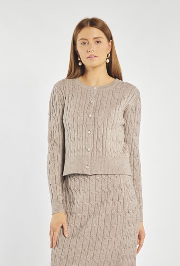 Sweter zapinany na guziki