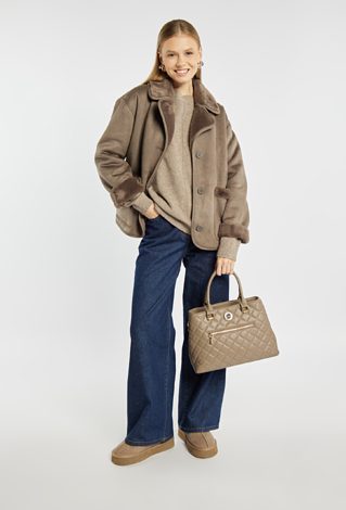 Pikowana torba damska