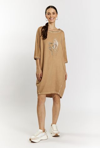 Sukienka z efektem sprania