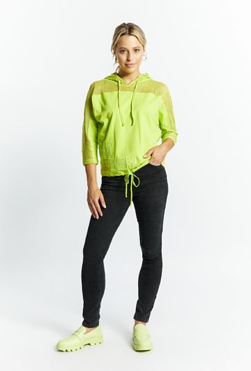 Bluzka damska z kapturem