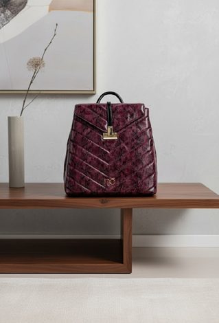 Pikowany plecak damski