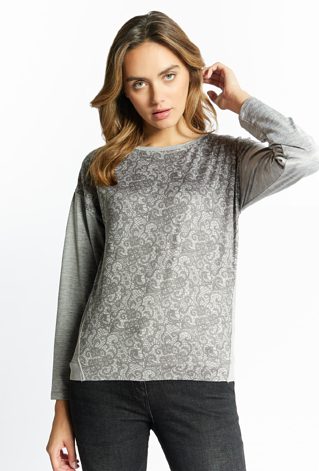 Bluzka damska z wzorem