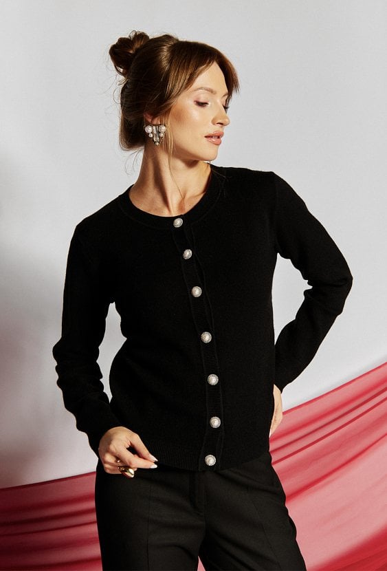 Rozpinany sweter damski