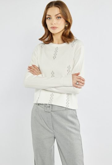 Sweter damski z wiskozą