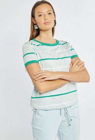 T-shirt w paski