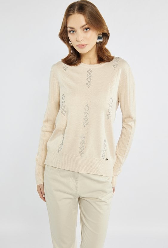 Sweter damski z wiskozą