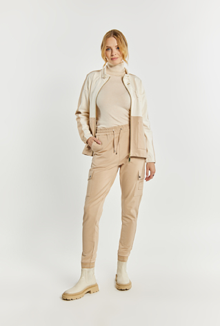 Spodnie damskie z wiązaniem