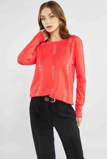 Sweter damski z wiskozą