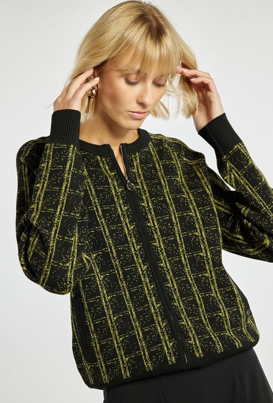 Sweter damski z wzorem