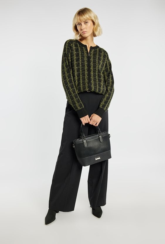 Sweter damski z wzorem