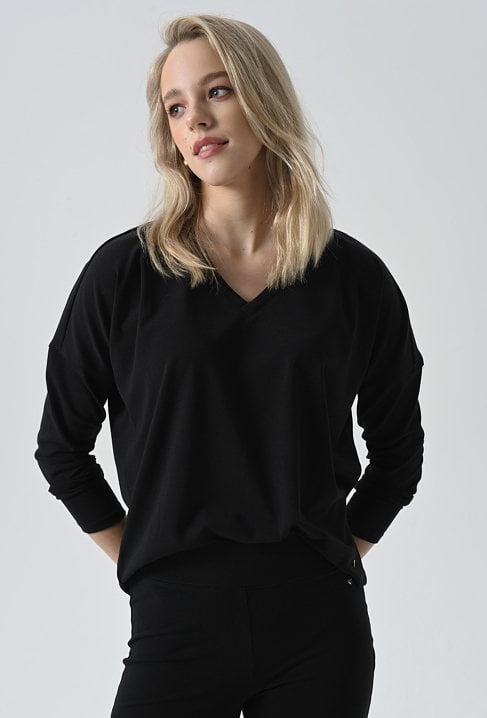 Longsleeve z modalem