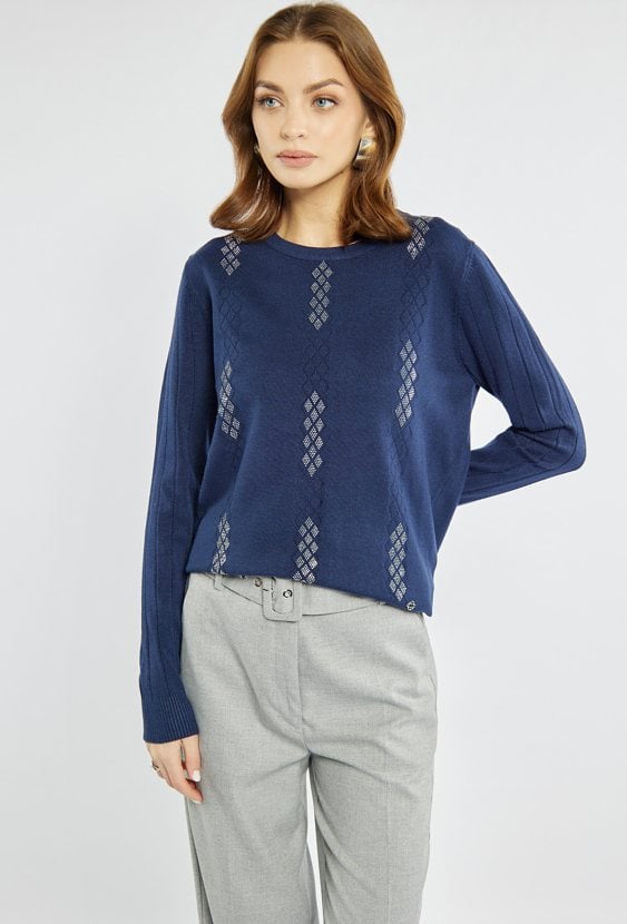 Sweter damski z wiskozą