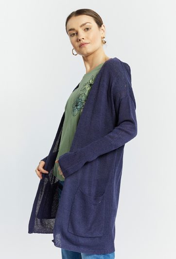 Kardigan z kieszonkami