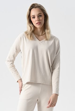 Longsleeve z modalem