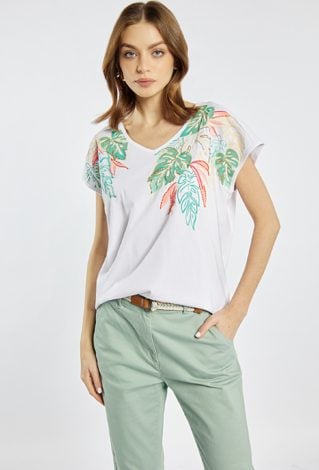 Modny T-shirt damski