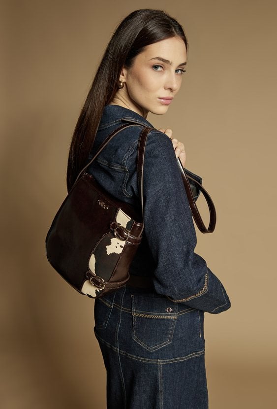 Torba crossbody ze wzorem