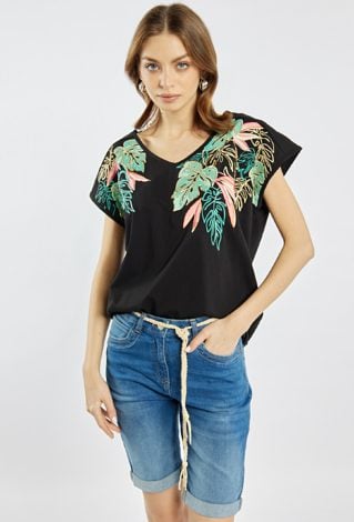 Modny T-shirt damski