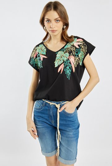 Modny T-shirt damski