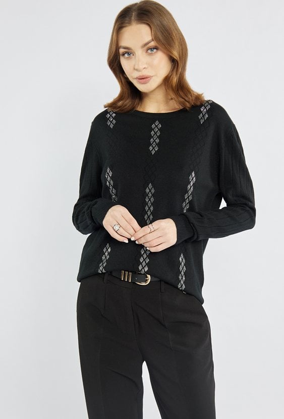 Sweter damski z wiskozą