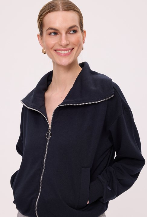Rozpinana bluza damska