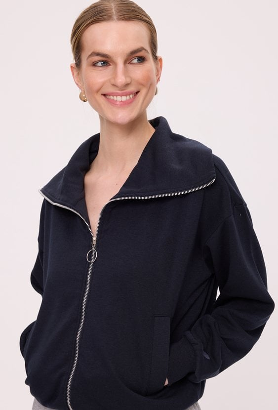 Rozpinana bluza damska