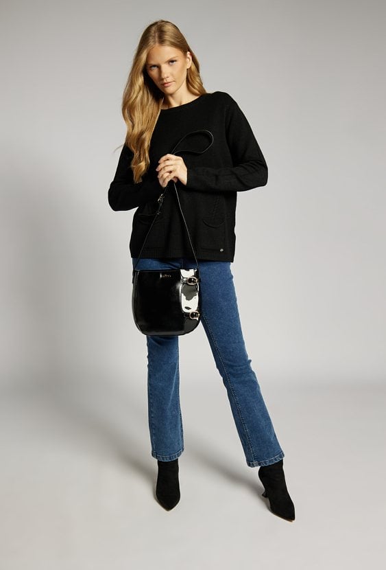 Torba crossbody ze wzorem