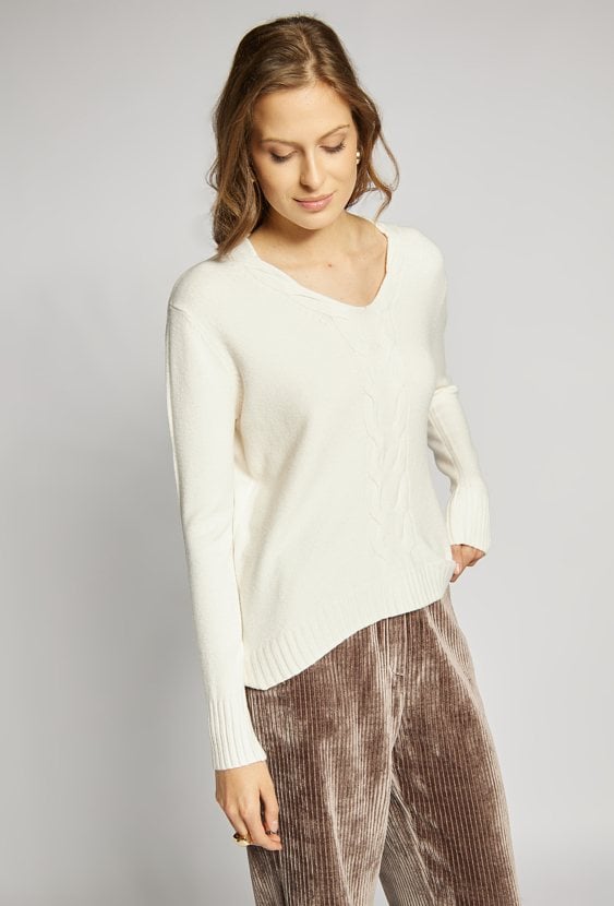 Sweter z wiskozą