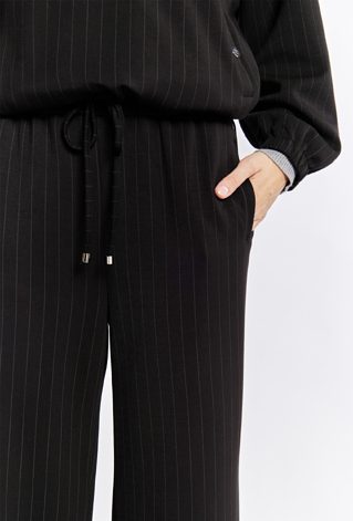 Eleganckie spodnie z wiązaniem