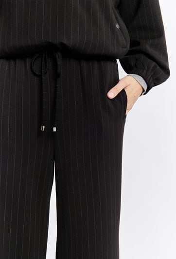 Eleganckie spodnie z wiązaniem