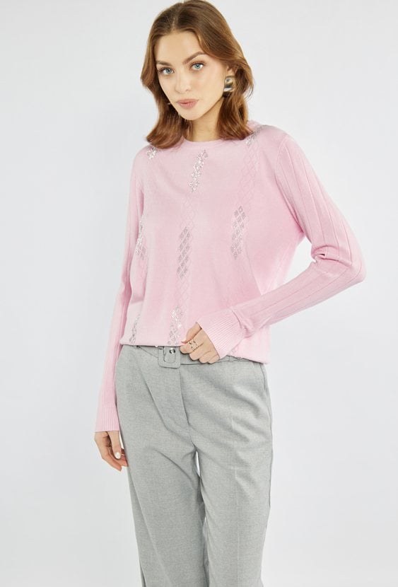 Sweter damski z wiskozą