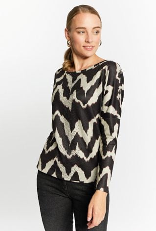 Bluzka ze zwierzęcym wzorem