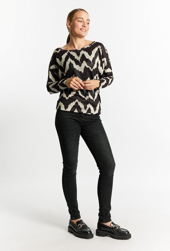 Bluzka ze zwierzęcym wzorem