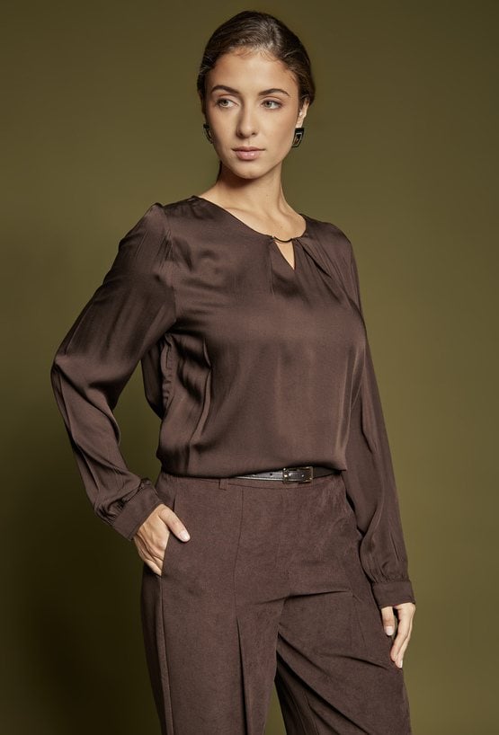 Elegancka bluzka z wiskozą