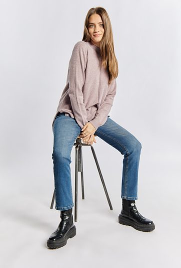 Wiskozowy sweter damski