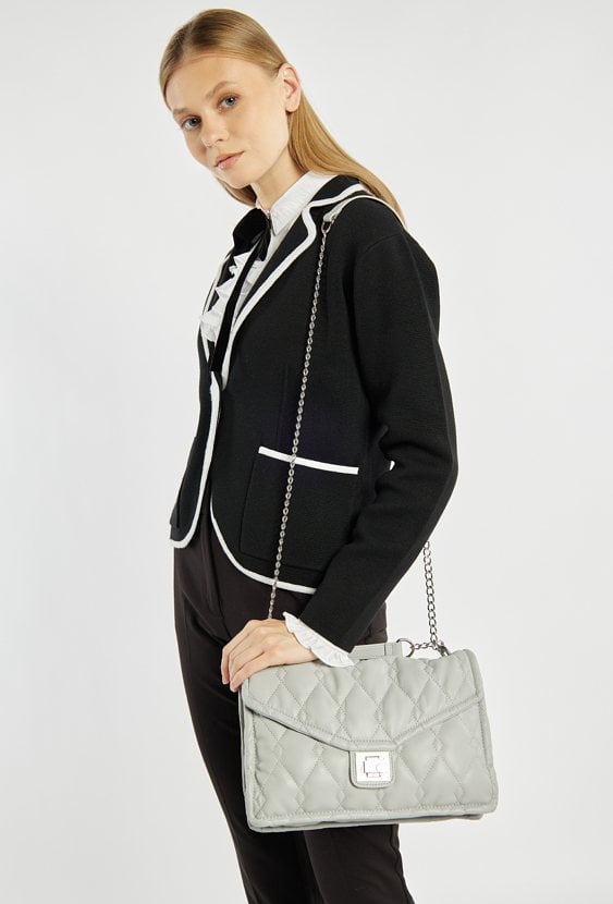 Pikowana damska torebka