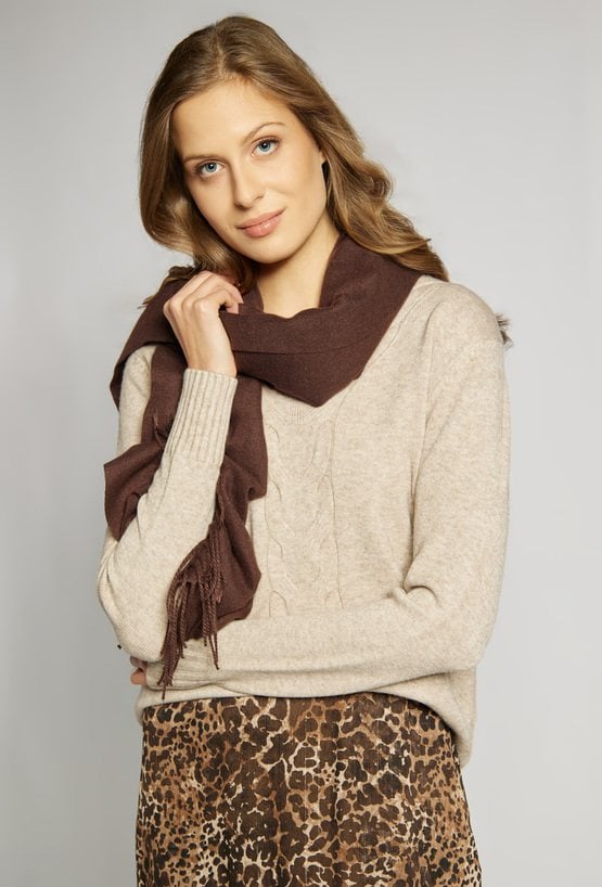 Sweter z wiskozą