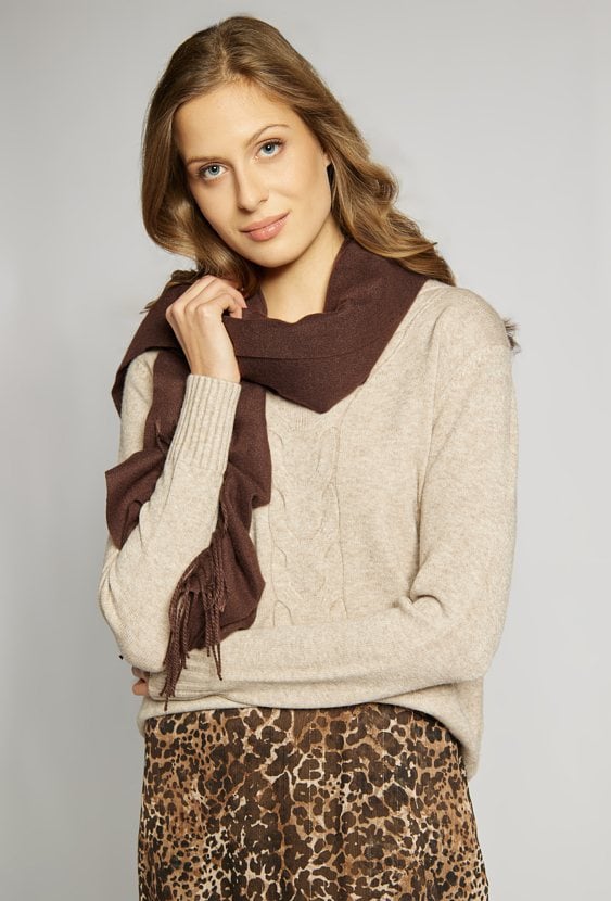 Sweter z wiskozą