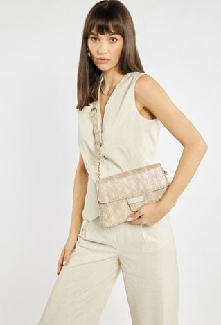 Torebka damska z delikatnym wzorem