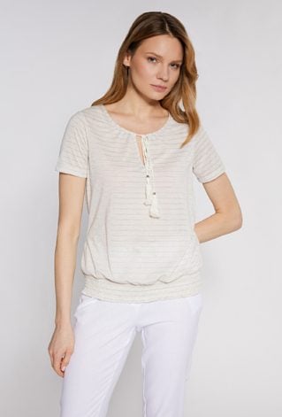 Wzorzysta bluzka damska