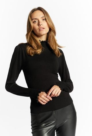 Wiskozowy golf damski